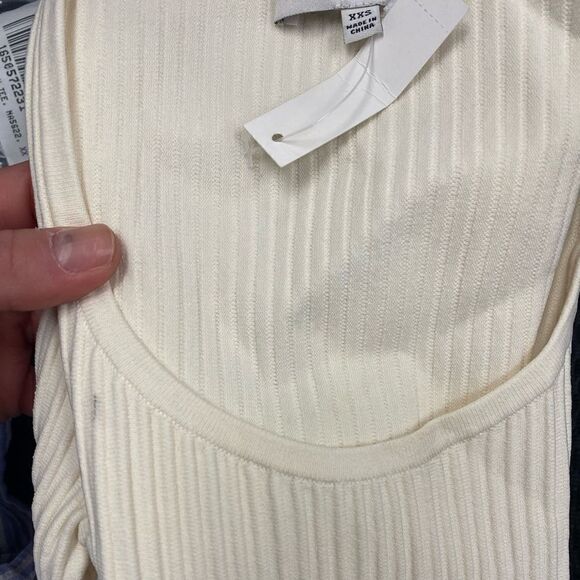 Madewell Ottoman Crop Sweater Tee - Picture 2 of 3